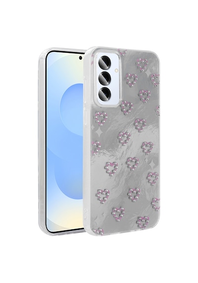 Noktaks - Galaxy S25 Uyumlu Kılıf Kamera Korumalı Figürlü Ponti Silikon Kapak - Beyaz - T36580