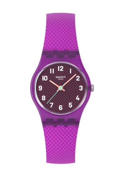Lv122 Swatch Magenta Weave Bayan Kol Saati Çok Renkli