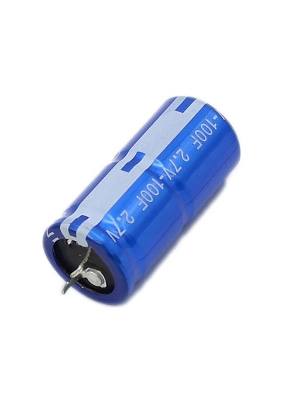 100f 2.7v Süpercap 22x45mm Dıp Süper Kapasitör Enerji Depolama Güneş Rüzgar Akü Batarya Güç Kaynağ