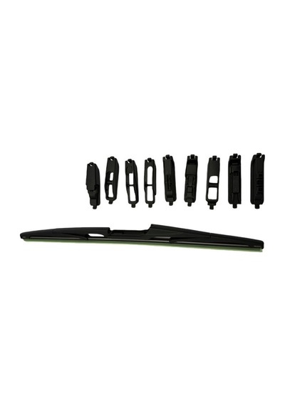 Space 9 Aparatlı Hibrit Arka Silecek Kilitli Model 38 Cm / Cası9-38