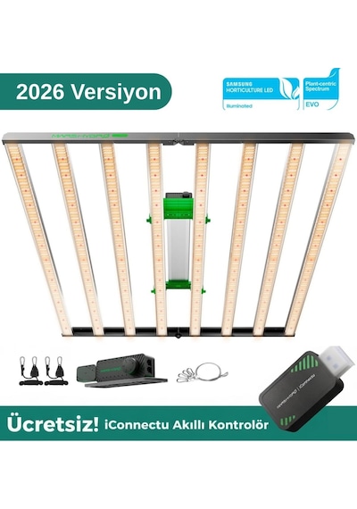 Mars Hydro Fc1000w Evo 1000w Led Bitki Yetiştirme Lambası-1660 Gri