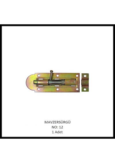 Mavzer Sürgü No: 12 Sarı