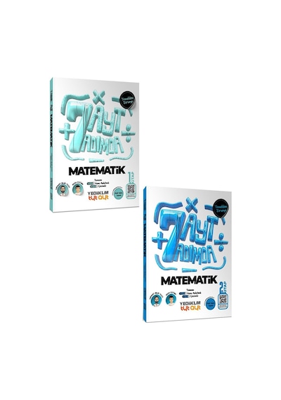 Yediiklim Ayt Yedi Adımda Temelden Zirveye Matematik 1. Ve 2. Kitap Video Anlatımlı Çözümlü Soru Bankası Seti