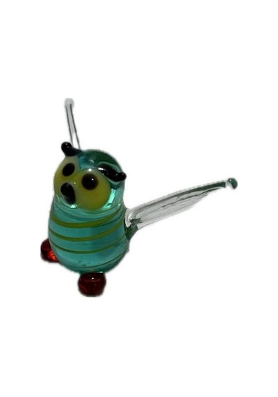 El Yapımı Mini Murano Cam Baykuş Biblo A174-10