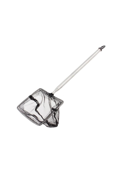 Dikdörtgen Teleskop Akvaryum Balık Kepçesi 6.5 x 7.5 CM - 15-45 CM Sap
