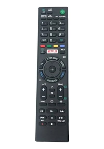 Sony İle Uyumlu Rmt-tx100d Netflıx 3d Smart Led Tv Kumanda