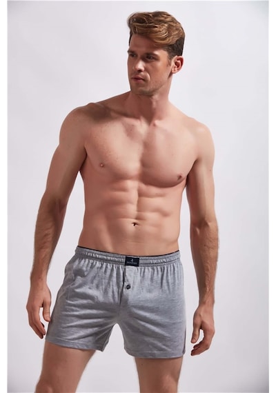 Josejuan 3'Lü Erkek Boxer Örme Penye 1120 - L