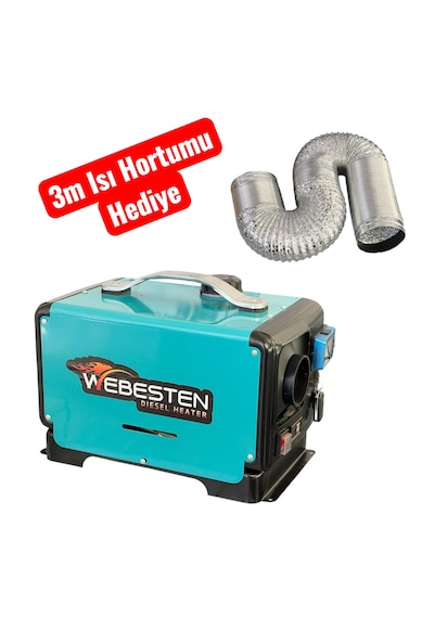Webesten Taşınabilir Lityum Akülü Dizel Isıtıcı 12/24/220v 01
