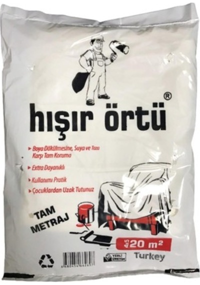 hışır boya örtüsü 4 x 5 - 20 mt'2  -   2 adet