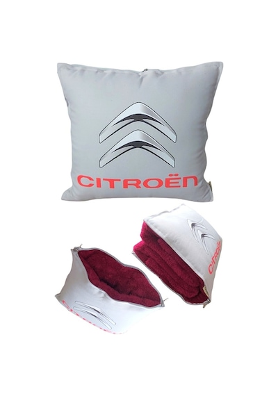 Cıtroen Baskılı Battaniyeli Opsiyonel Yastık (521929043)