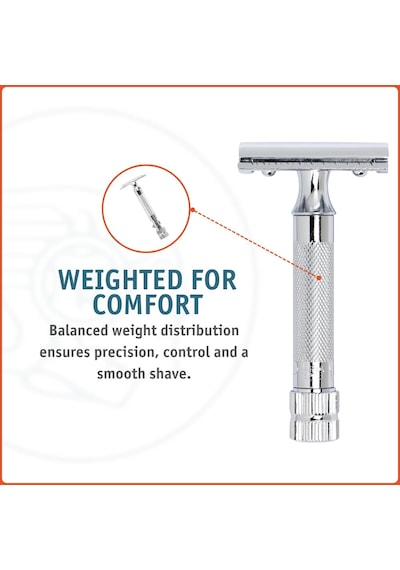 Merkur Mk34c Ağır İş Kısa Saplı Çift Kenarlı Jilet