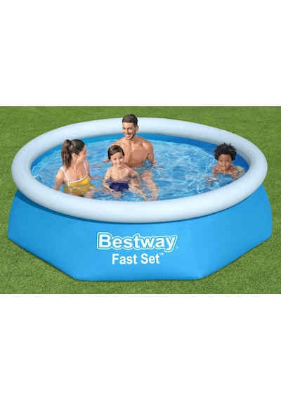 Bestway 57450 Fast Set Çember Şişme Havuz Seti 2.44 M X 61 Cm Mavi