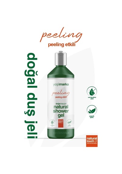 Yeşil Marka Peeling Etkili Duş Jeli