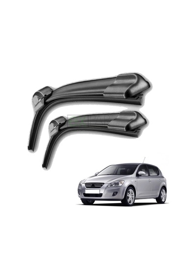 Kia Ceed Ön Cam Silecek Süpürgesi Takımı 2006 - 2008 Kia Ceed Ön Silecek Sağ Sol Takım