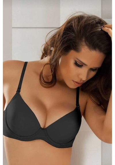 Le Jardin 7080 Kadın Desire Basic Bra Destekli Sütyen 1 Adet Siyah