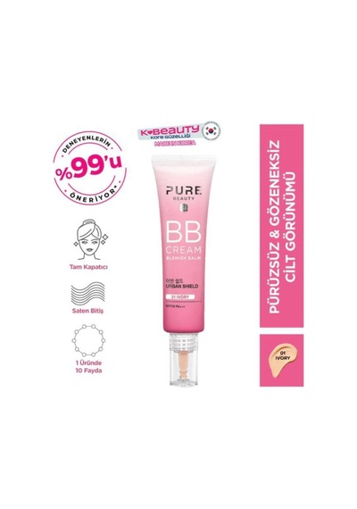 Bb Krem Spf50 Pa Ivory 30 Ml Tek