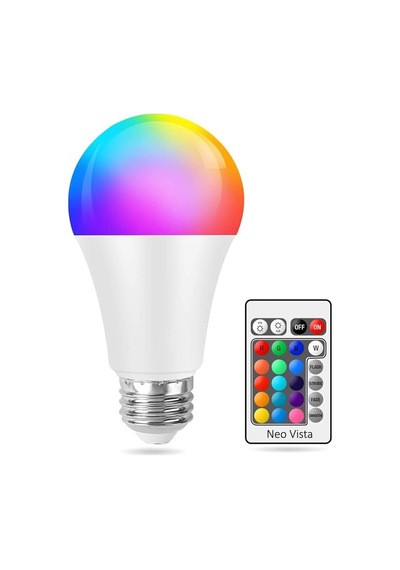9w Rgb Led Ampul Renk Değiştiren Uzaktan Kumandalı Dim Edilebilir Diğer