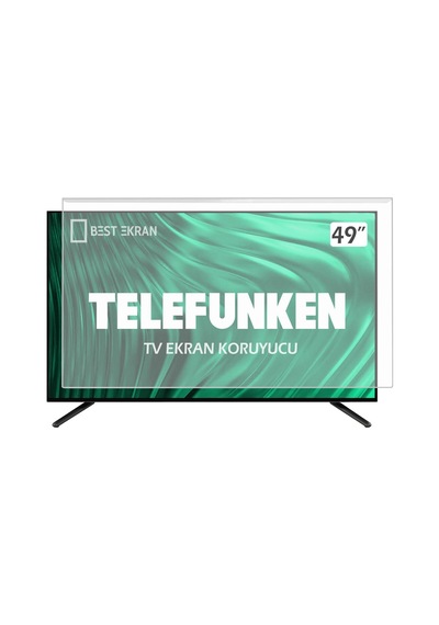 Telefunken 49" İnç 123 Ekran Tv Ekran Koruyucu