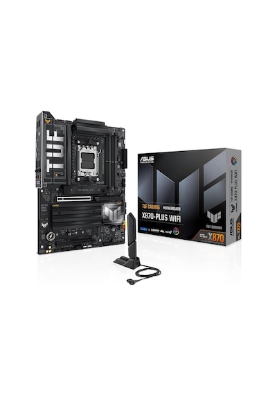 Asus Tuf Gamıng X870-plus Wıfı Ddr5 8000mhz 1xhdmı 2xusb4 4xm.2 Am5 Atx Amd Am5 9000/8000/7000 Seri