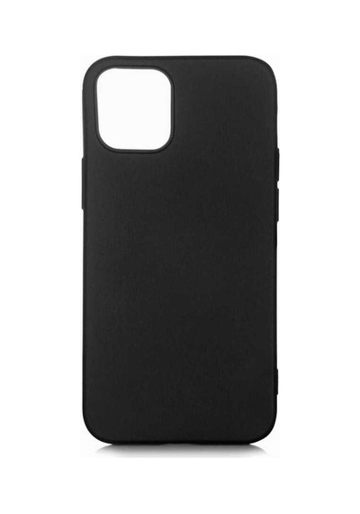 Apple Uyumlu iPhone 12 Pro Kılıf Zore Premier Silikon Kapak Siyah