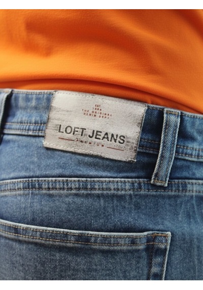 LOFT Slim Fit Erkek Şort Lf2043035 Q1.v1 Denim