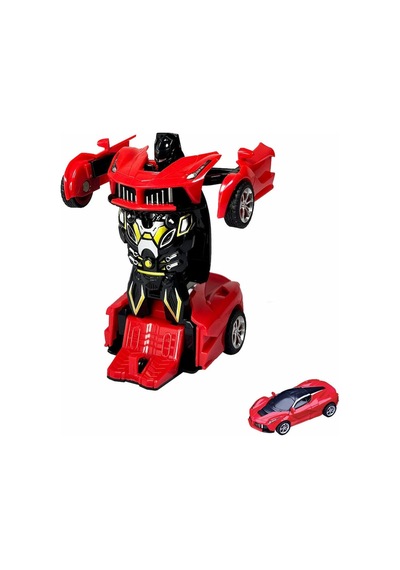 Robota Dönüşen Ferrari 3+ Yaş Oyuncak Araba 1:32