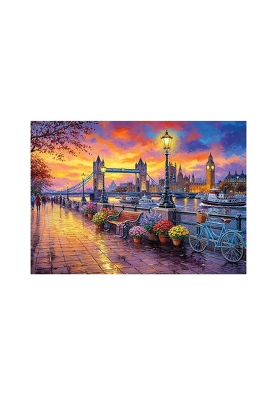Puzzle - Tower Bridge Iı,1500 Parça Puzzle, 4583