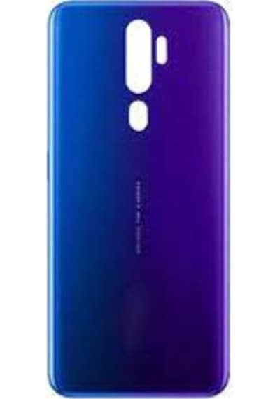 Teknonet Oppo A5 2020 Uyumlu Batarya Kapağı - Beyaz Beyaz