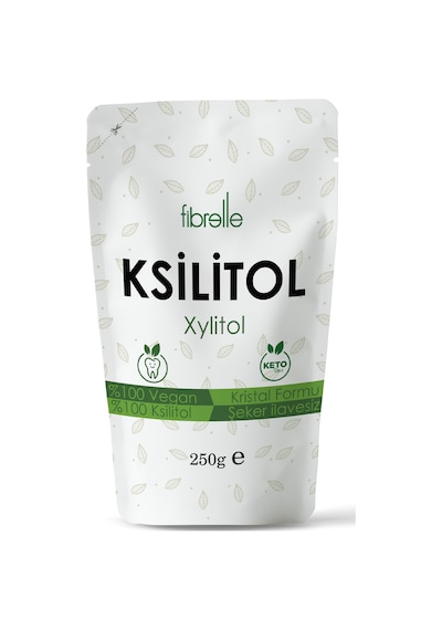 Fibrelle Ksilitol 250 g Keto / Ketojenik / Vegan e Uygundur.
