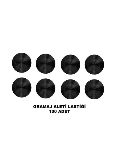 Gramaj Kesim Aleti Padi Gramaj Aleti Lastiği Altlığı 100 Adet