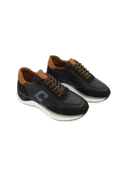 Letao Erkek İç Dış Hakiki Deri Ekstra Yumuşak Köpük Taban Sneaker 001