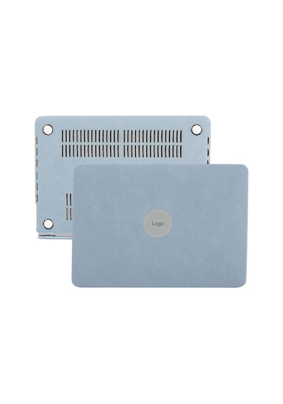 Macbook Air 13 İnç Kılıf Mavi Kumaş Kaplama, Sert Kapak Koruyucu, İnce Hafif Tasarım, A1369 A1466 Uyumlu Belirtilmemiş