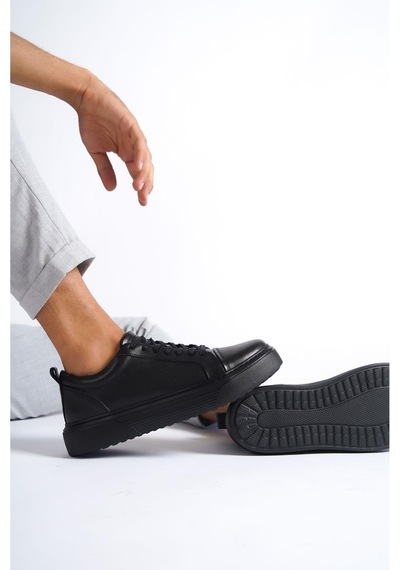Mubiano Hakiki Deri M3-ss Siyah/siyah Erkek Spor Ayakkabı & Sneaker Siyah/siyah