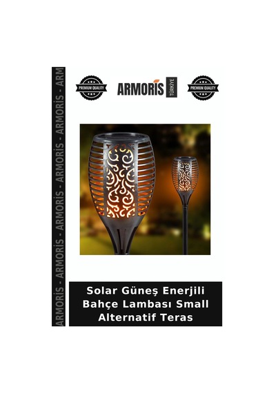 Solar Güneş Enerjili Bahçe Lambası Small Alternatif Teras