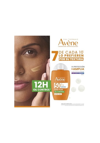 Ayrex Eau Thermale Avene Ultra Fluid Invisible Normal/karma Ciltler İçin Ultra Hafif Spf 50 Güneş Kremi 50 Ml