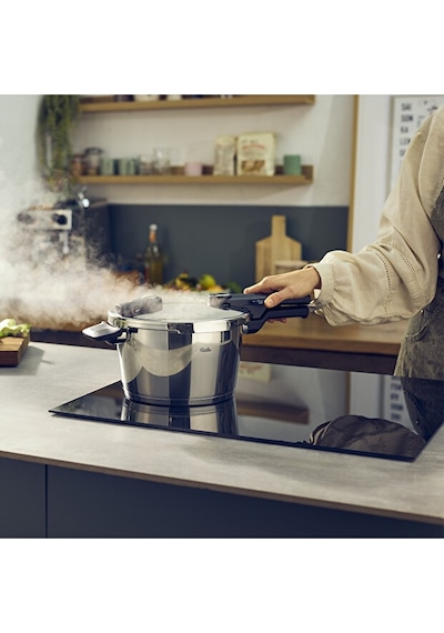 Fissler Vitaquick Elemental 4.5 L Düdüklü Tencere Gri