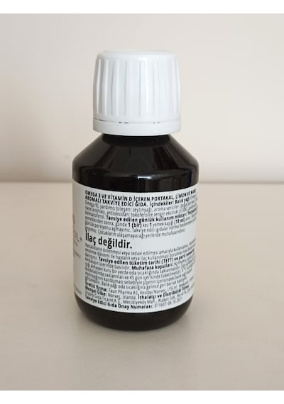 Zinzino Balanceoil Omega 3 Ve D Vitamini İçeren Portakal Limon Ve Nane Aromalı 100 Ml