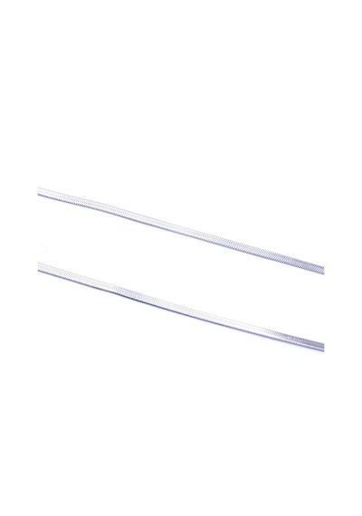 FerizZ 316L Çelik Yassı İtalyan Unisex 60 cm 3mm  Zincir ZN-234 Mavi