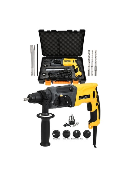 Assur 850W Darbeli Metal Şanzıman Kırıcı Delici Hilti Matkap - 1793
