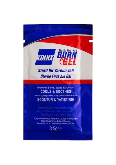 Konix Steril Yanık Jeli 3,5 Gr X 25