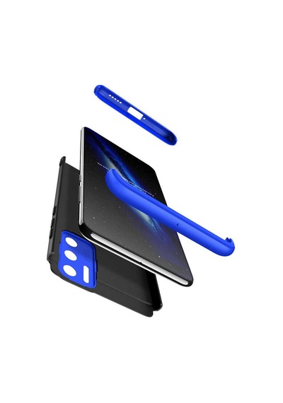 Huawei P40 Pro Kılıf Zore Ays Kapak Siyah-Gri