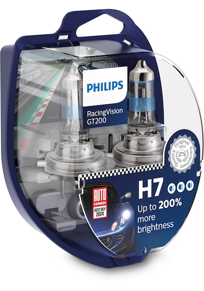 Philips H7 Racing Vision Gt200 Ampul Seti