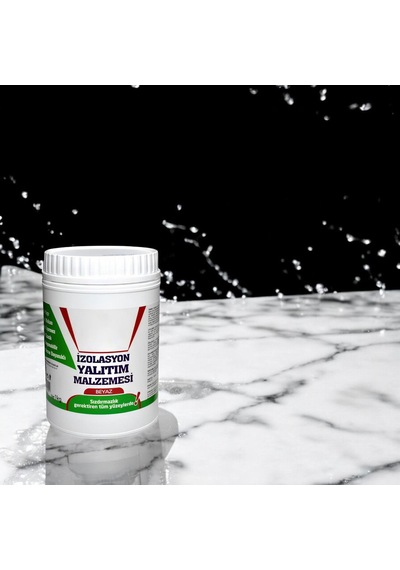 Yalıtım Malzemesi 1 Kg Beyaz Renk Su Sızdırmaz Elastik Boyanabilir Rutubet Nem İzolasyon Yalıtımı