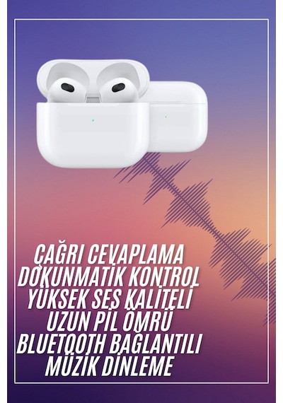 Bluetooth - 767 - Kulaklık 3. Nesil Ios Android Uyumlu Yeni Nesil - Csmo-tex - Wireless Charge