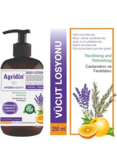 din Canlandırıcı ve Ferahlatıcı Vücut Losyonu 250 ML