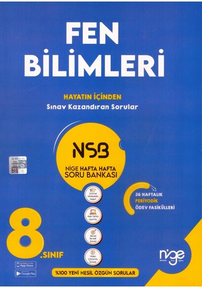 Nige Yayınları 8. Sınıf Lgs Fen Bilimleri Nsb Hafta Hafta Soru Ba