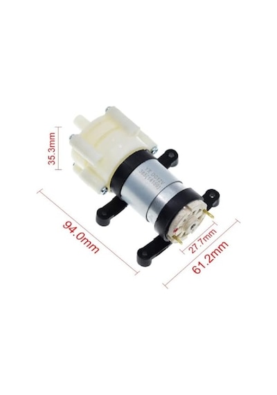 Mini Su Pompası Dc 6-12v R385 Akvaryum Sera 90-120 L/h Bitki Sulama Hava Motoru - Akvaryum Su Pompası