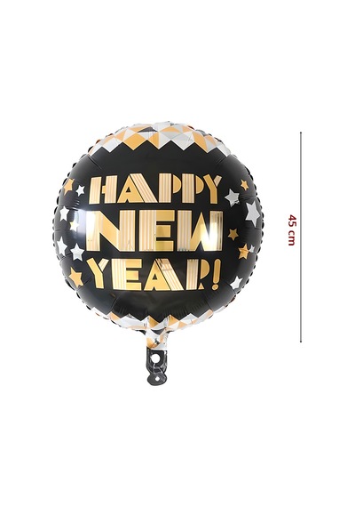 Happy New Year Folyo Balon 45 CM