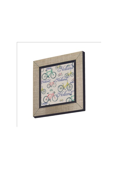 Hollanda Bisklet Görseli Baskılı Mdf Magnet 7x7 152