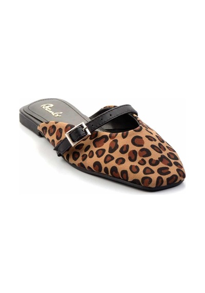 Bambi Leopar Kadın Terlik K04575005004 Leopar